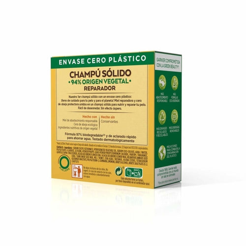 Shampoo Bar Garnier Original  Remedies Tesoros de Miel  (60 g)