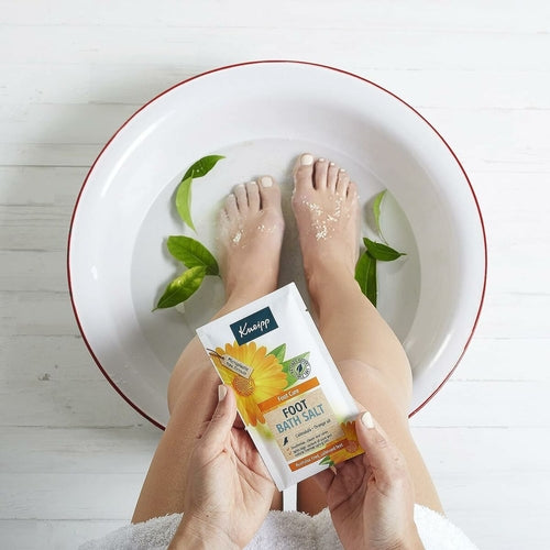 Bath salts Kneipp Foot Care Marigold Orange oil 40 g