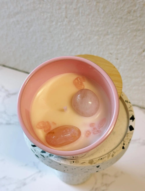 Energy Crystals Scented Candle